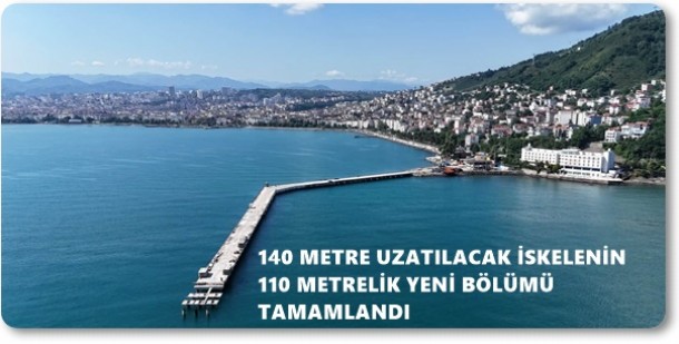 Altınordu Rıhtımı Tamamlanıyor